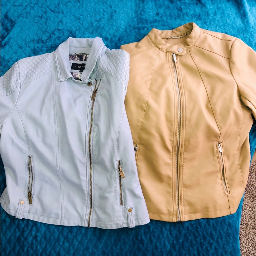 Womens Faux Leather jacket bundle